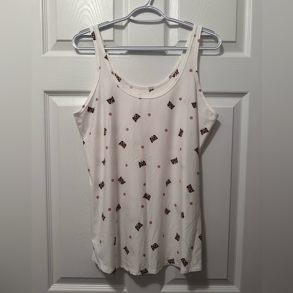 NWOT No Boundaries Tank Top. Size XXL. Cat Head Pattern.